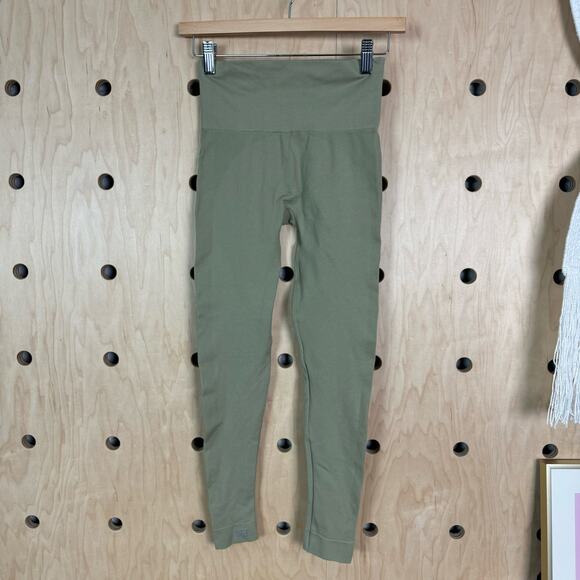 SET ACTIVE Women’s Sculptflex 7/8 Moss Leggings Size Small - Picture 3 of 7